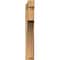Ekena Millwork Westlake Block Rough Sawn Outlooker, Western Red Cedar, 6"W x 30"D x 38"H OUT06X30X38WTL05RWR - alternate 3